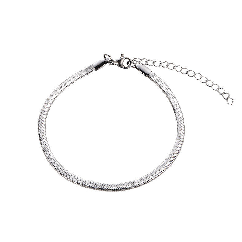 Silver Chain Bracelet - Free Gift