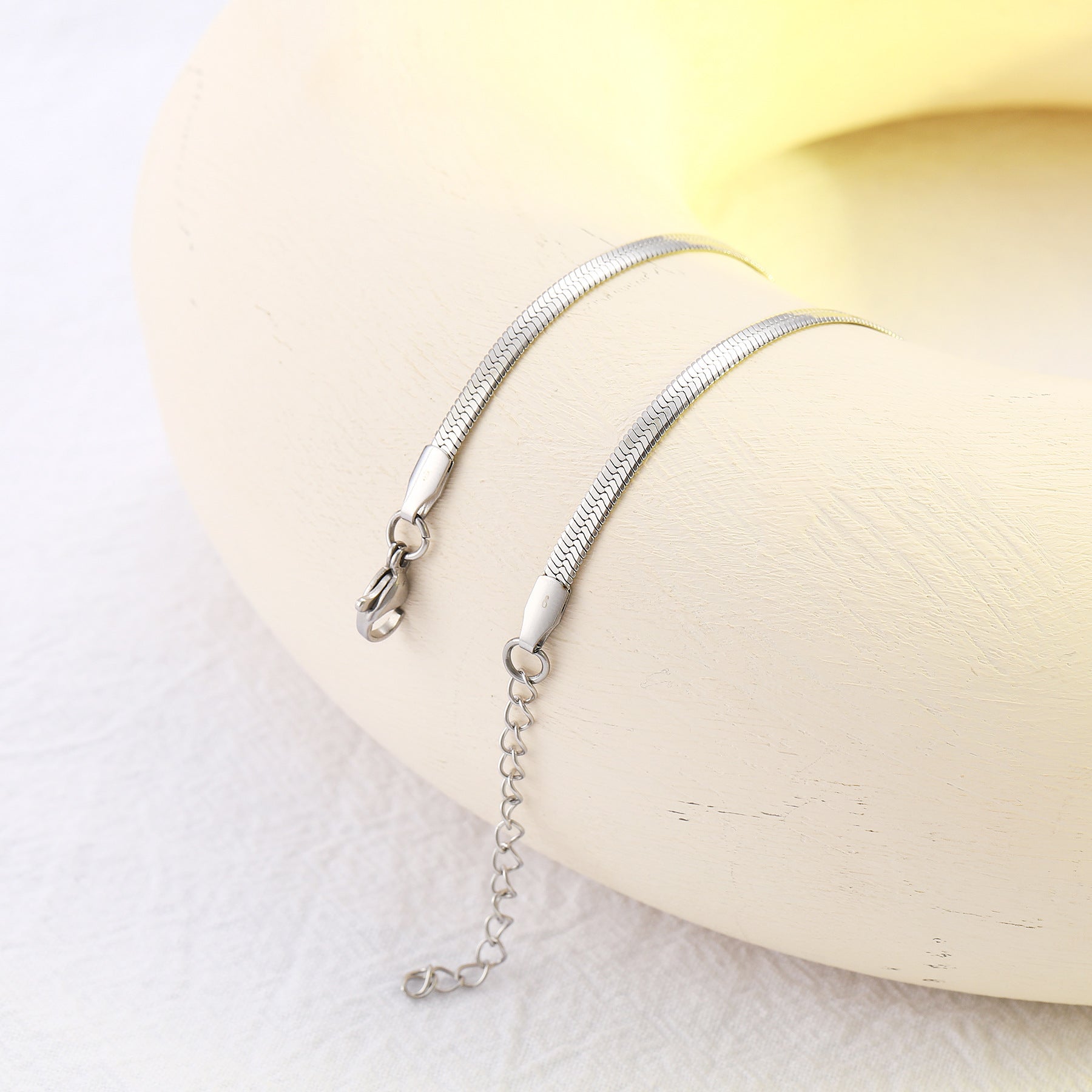 Silver Chain Bracelet - Free Gift