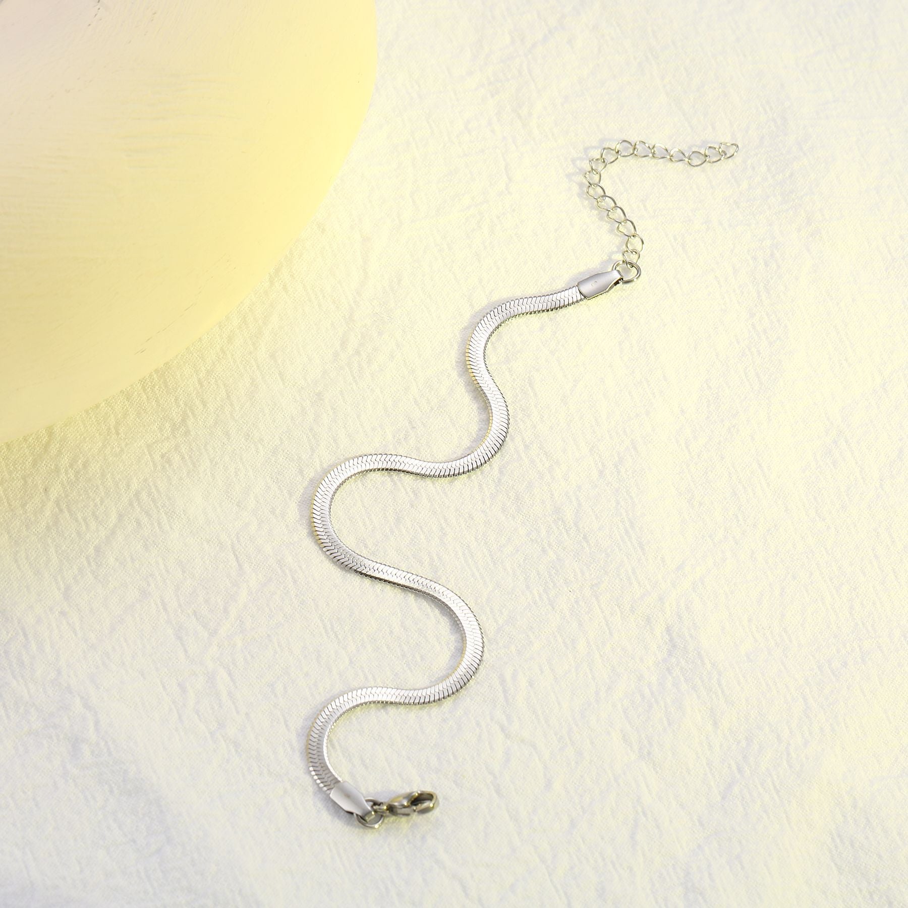 Silver Chain Bracelet - Free Gift